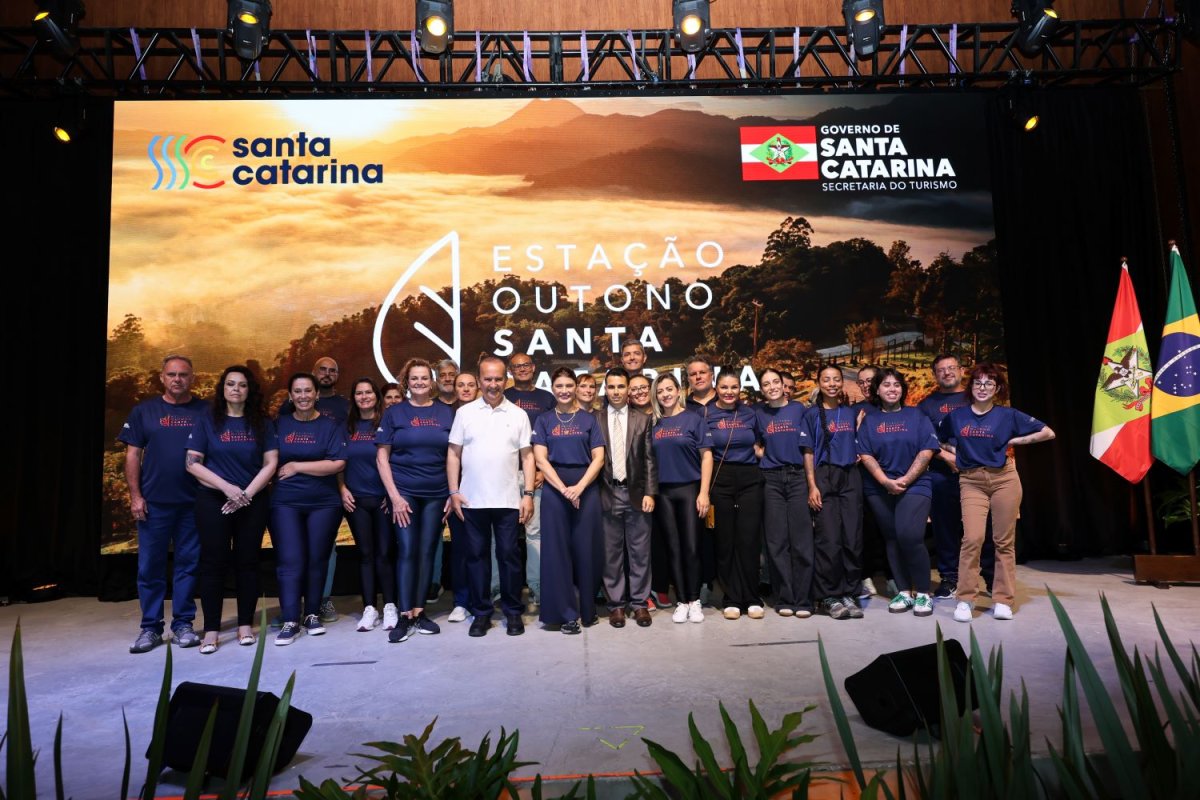 Em Jaraguá do Sul, governador Jorginho Mello lança primeira edição da Estação Outono